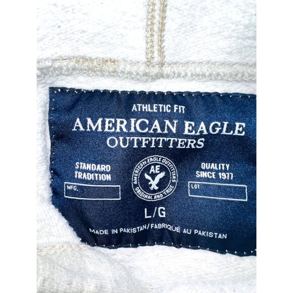 American Eagle Large Hoodie Pullover Sweatshirt Fit - Picture 4 of 4